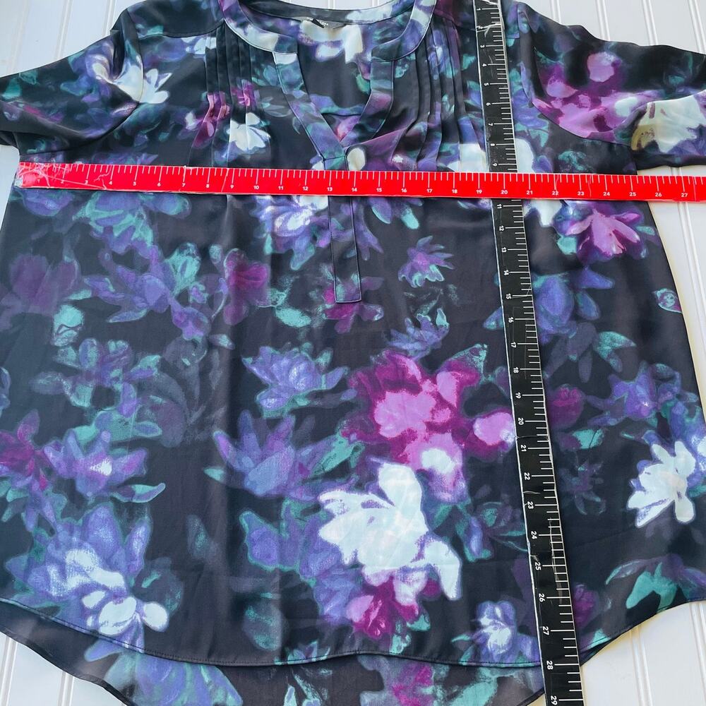 Simply Vera Vera Wang abstract print blouse size XXL - Picture 11 of 12